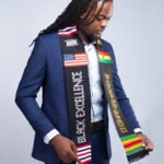 Black Excellence American-Ghanaian Stole